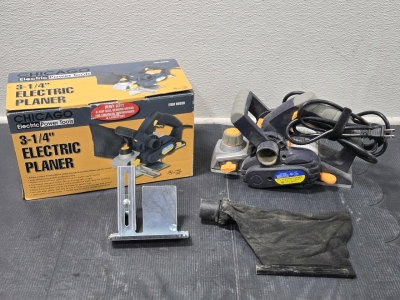 Chicago Electric 3&frac14;" Electric Planer - 16,000 RPM