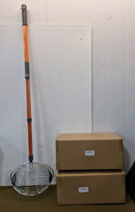 (2) OYSY - Acorn Picker Upper Roller / Small Ball / Nut Gatherer Roller W/Long Handle <br/>