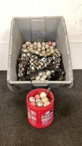 Tote With Golf Balls Assortment