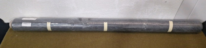 (1) 5-Yard Roll Of Marine Vinal Fabric, Black 55" Wide