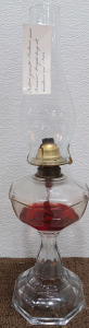 Vintage Glass Oil Lamp