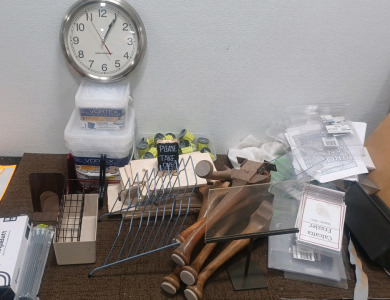 Watch Clock. Restaurant Labels. Ninjabatt. Vortex Leveling System & More