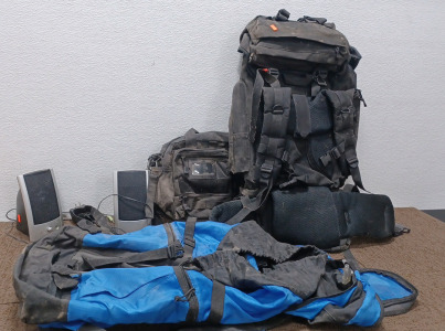 Speakers & Backpacks.