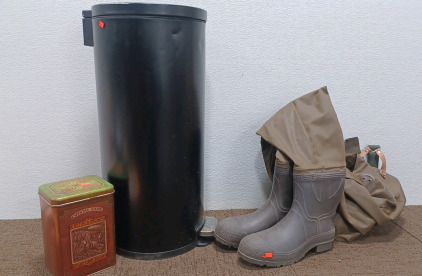 RedBall Boots. Disposable Trash Can. Pure Sugar Cane.