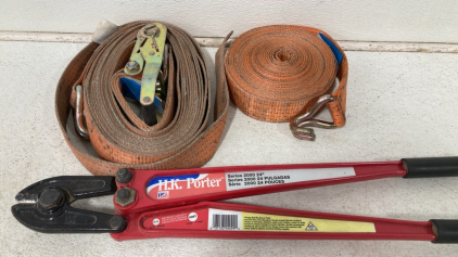 Heavy Duty Bolt Cutters - Heavy Duty Straps