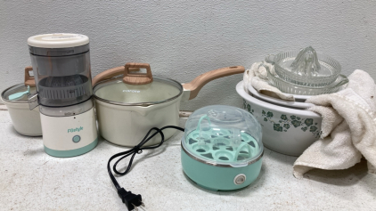 FGstyle Juicer - Egg Cooker - Assorted KitchenWare