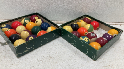 Pool Balls - Solids - Stripes