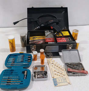 Drill Tool Box & Bits Sets.