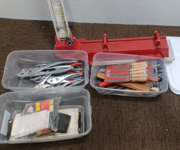 Fire Truck Trailer & Tool Baskets.