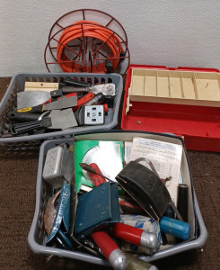 Construction Tools & Extended Wire Cord Roll.