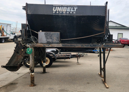 City Of Middleton-Unibelt Slip In Asphalt Patcher . Fits in Small Dump Truck Slides In And Out Easily And Stands Free On Its Own. Requires Propane To Heat Asphalt..