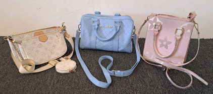 Purses, Including Louis Vuitton And Steve Madden