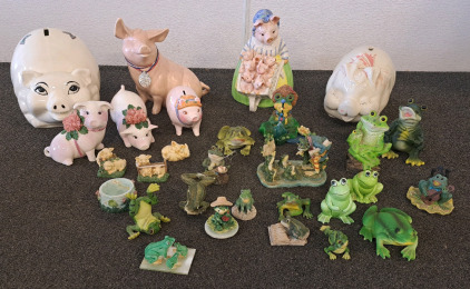 Frog and Pig Ceramics