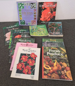 Gardening Books, Including The "Encyclopedia Of Herbs And Their Uses" by Dent Brown