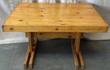 Rectangular Oak Table