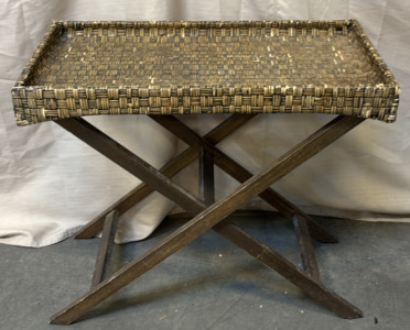 Wicker Folding Tray
