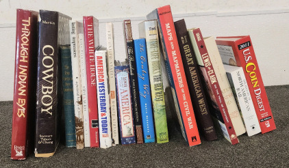 Box Of Vintage Books!-Including The Iron Curtain Over America, Story Of The Great American West, Readers Digest, And More.