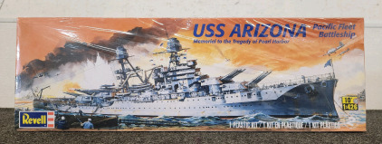 USS Arizona Pacific Fleet Battleship Paintable Scale Model
