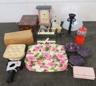 Victoria Secret Wallet, Home Decor, Bahamas Beach Bag, Sewing Machine Parts, Animal Clinic Collar, And More.