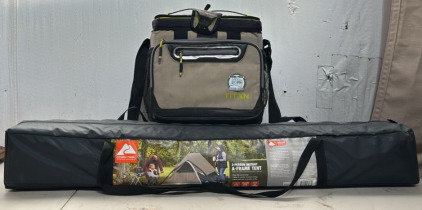 Ozark Trail 3-Person Tent & Titan Lunchbox