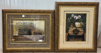 (2) Framed Beautiful Paintings