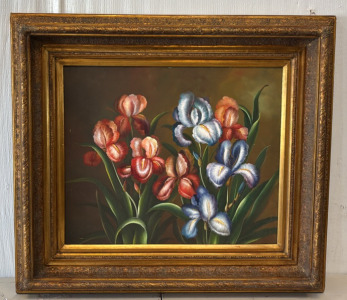 Beautiful Framed Flower Painting