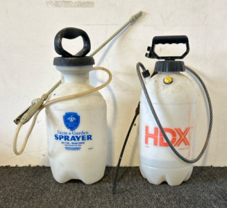 Harvest King Farm And Garden Chapin Pro Series 2 Gallon 7.6L High-Density Poly Tank Sprayer, HDX Multi-Purpose Lawn And Garden Pump 2 Gallon/ 7.5 Liters Sprayer