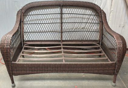Outdoor Woven Bench