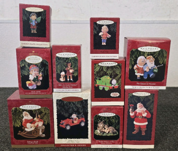 (10) Hallmark And Keepsake Christmas Ornaments
