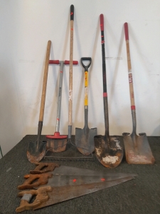 Shovels, Hand Saws, and Others