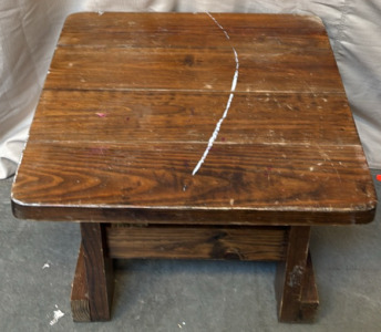 Handmade Wooden Endtable