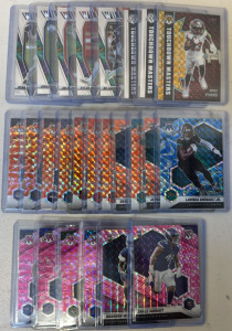 Variety Mosaic Football Cards