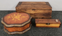 (3) Jewelry Boxes