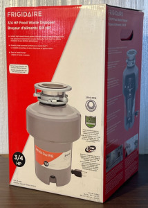 Frigidaire 3/4 HP Corded Garbage Disposal for Kitchen Sinks