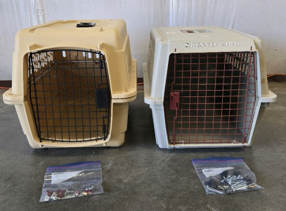 (2) Pet Kennels