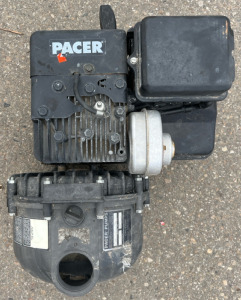 Pacer pump powered by a Honda 3.5 HP gas engine