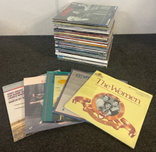50+ Laser Video Disks