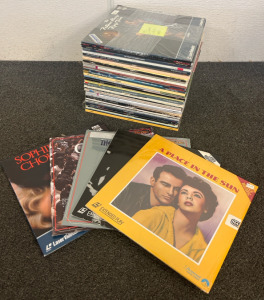 40+ Laser VideoDiscs - Multiple Genres