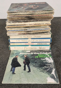 Vinyl Records- Including Simon & Garfunkel, Diana Ross, And Grand Funk Train