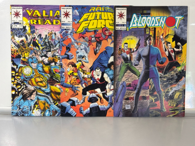 Variety Of Comic Books Including Valiant, Vault, And Hero Graphics
