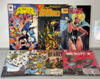 Variety Of Comic Books Including Valiant, Vault, And Hero Graphics - 2