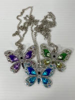 (3) Butterfly Necklaces