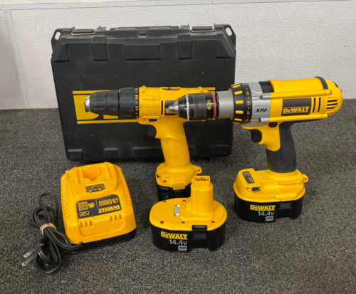 Dewalt Power Tools Both Power On