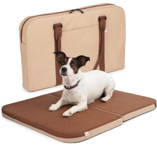 (3) Portable Small / Meduim Dog Beds With Case