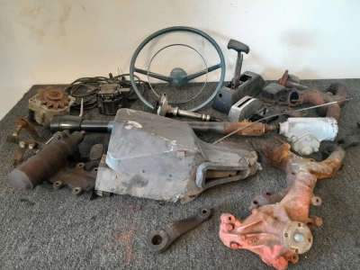 55 Chevy Steering Wheel, Distributor Cap, Shifter, Distributor and More