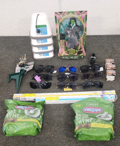 Wicked Elphiba Doll, (6) Sunglasses, Kingsford Flavor Boosters, LED T8 Lights, And More!