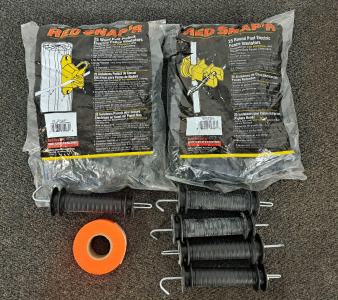 Electric Fence Parts, Including Post Insulators