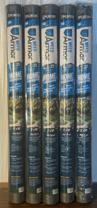 (5) Rolls Of 3&rsquo;x50&rsquo; Weed Armor Weed Prevention Fabric