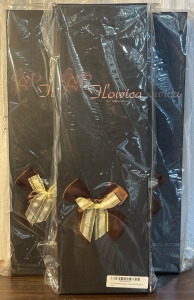 (3) Gift Boxes Of Forever Roses and LED Lights For Your Lady (White)