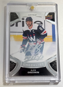 Collectable Alex Ovechkin Hocky Card